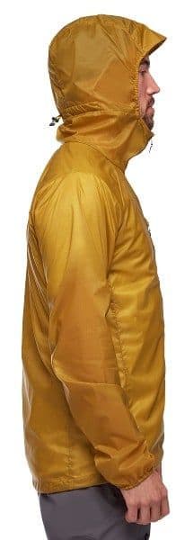 Distance Wind Shell tuulitakki, keltainen, view: 2