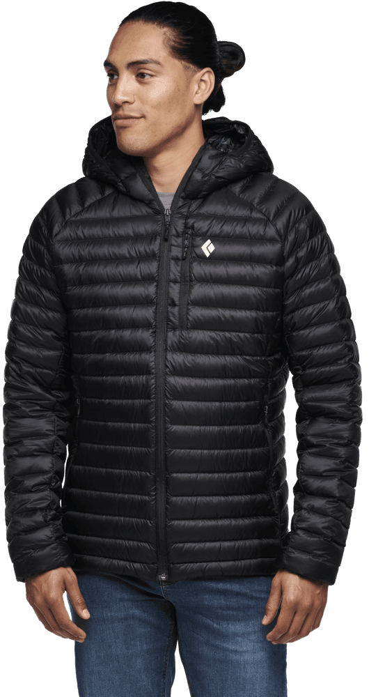 Approach Down Hoody untuvatakki, Black, view: 1