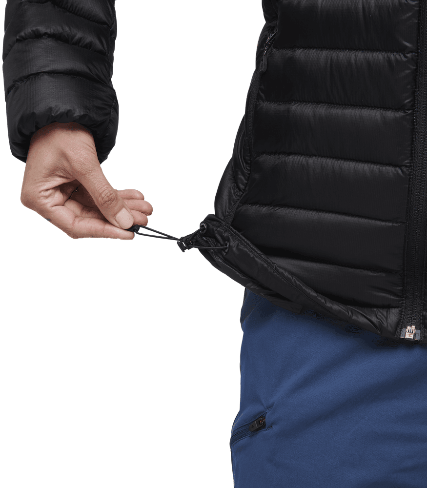 Approach Down Hoody untuvatakki, Black, view: 4