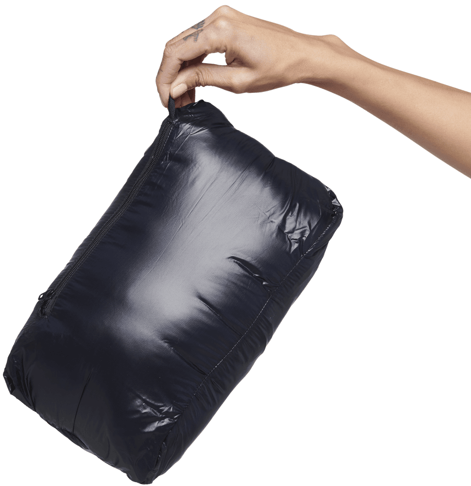 Approach Down Hoody naisten untuvatakki, Black, view: 7