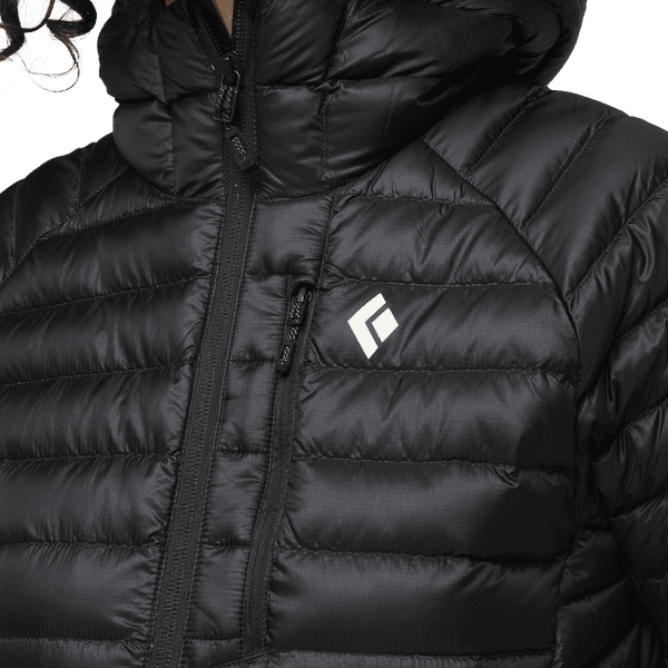 Approach Down Hoody naisten untuvatakki, Black, view: 5
