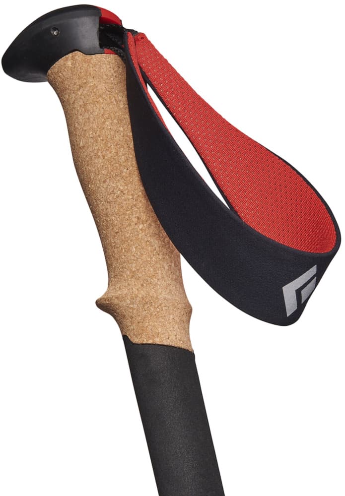 Pursuit Trekking Poles vaellussauvat, tummanharmaa/punainen, view: 2