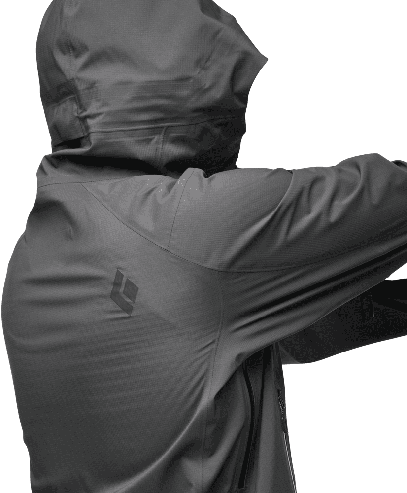 Highline Stretch Shell naisten takki, Anthracite, view: 8