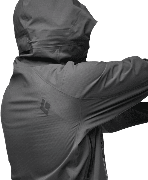 Highline Stretch Shell naisten takki, Anthracite, view: 8