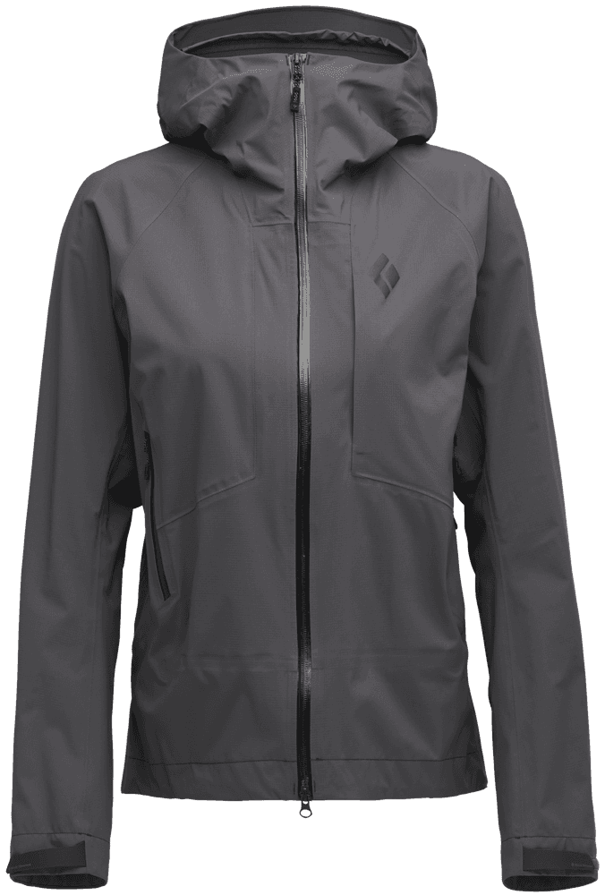 Highline Stretch Shell naisten takki, Anthracite, view: 0