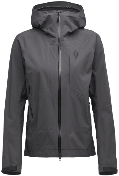 Highline Stretch Shell naisten takki, Anthracite, view: 0