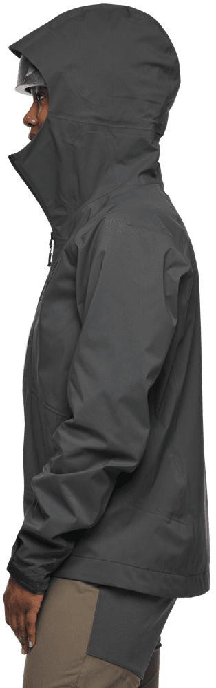 Highline Stretch Shell naisten takki, Anthracite, view: 2