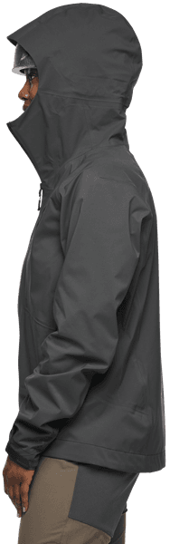 Highline Stretch Shell naisten takki, Anthracite, view: 2