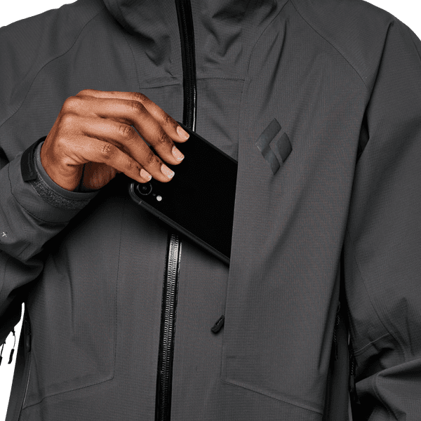 Highline Stretch Shell naisten takki, Anthracite, view: 5