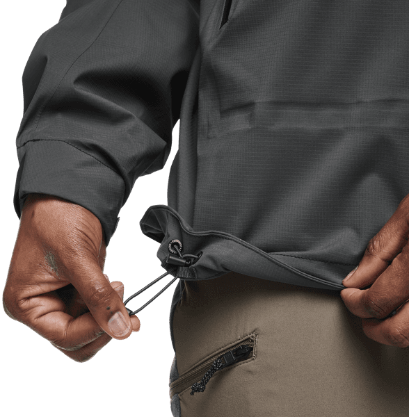 Highline Stretch Shell naisten takki, Anthracite, view: 9