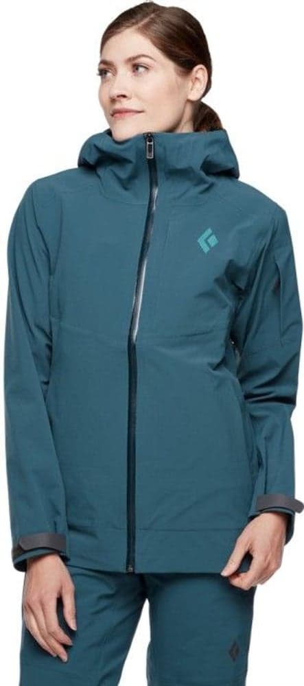 Recon Stretch naisten laskettelutakki, sinivihreä, view: 0