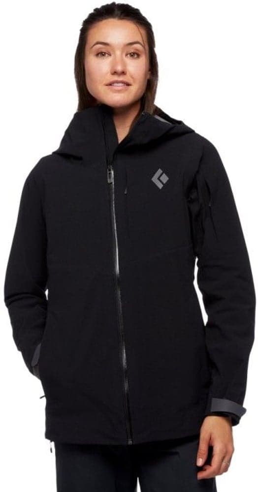 Recon Stretch naisten laskettelutakki, musta, view: 1