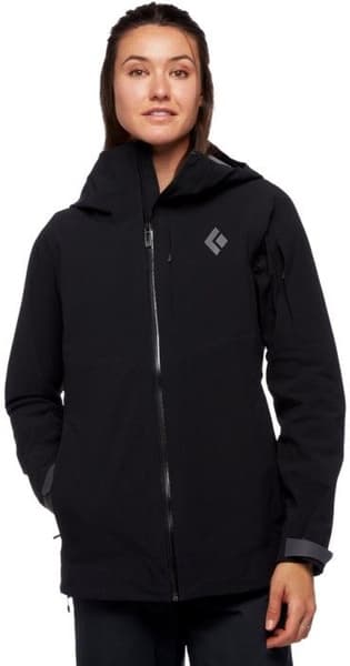 Recon Stretch naisten laskettelutakki, musta, view: 1