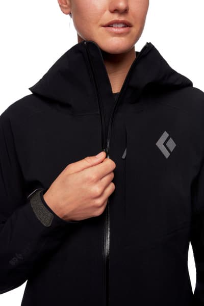 Recon Stretch naisten laskettelutakki, musta, view: 5