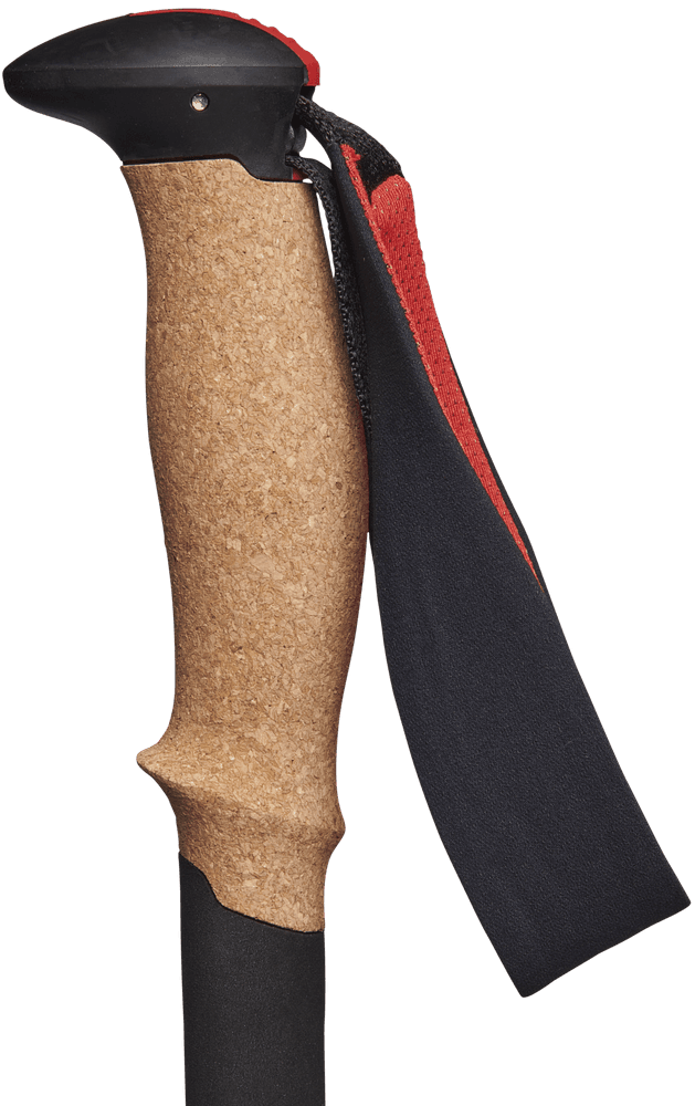 Pursuit FLZ Trekking Poles vaellussauvat, musta/punainen, view: 2