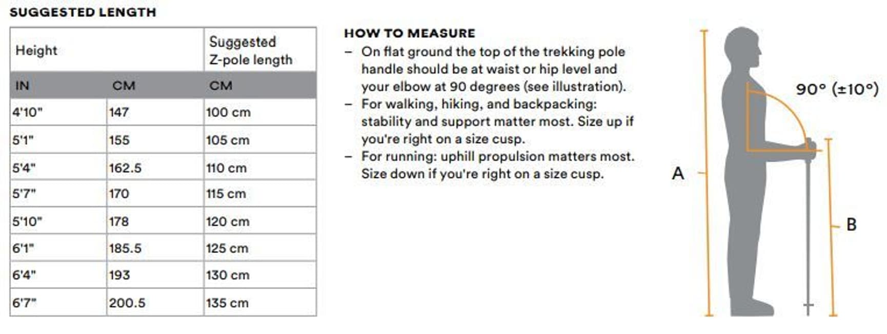 Pursuit FLZ Trekking Poles vaellussauvat, musta/punainen, view: 8