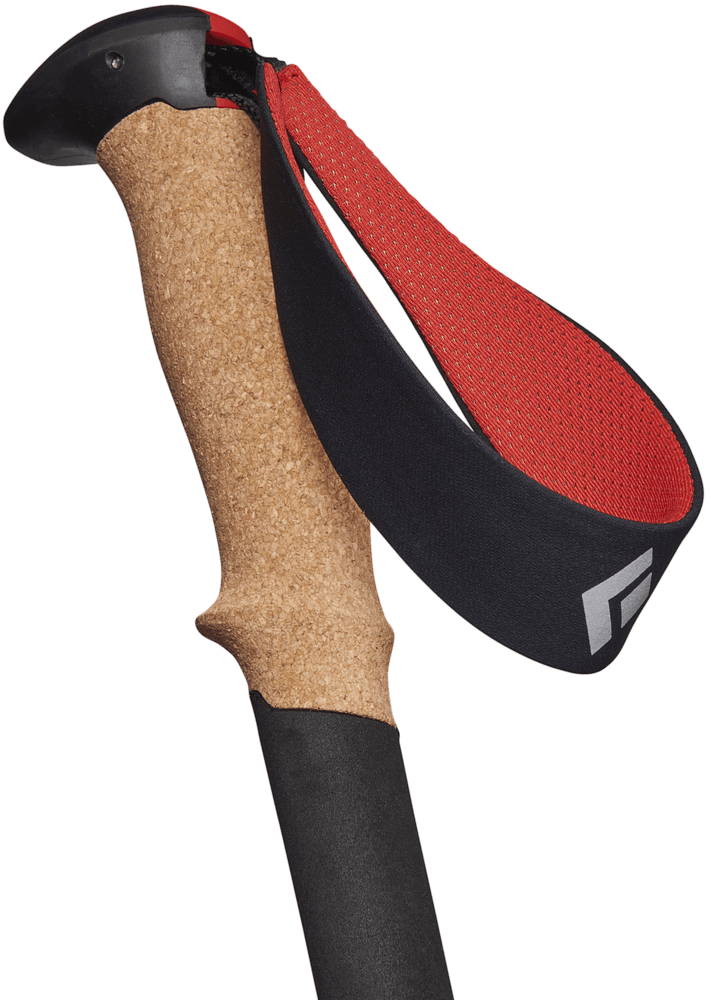 Pursuit FLZ Trekking Poles vaellussauvat, musta/punainen, view: 4