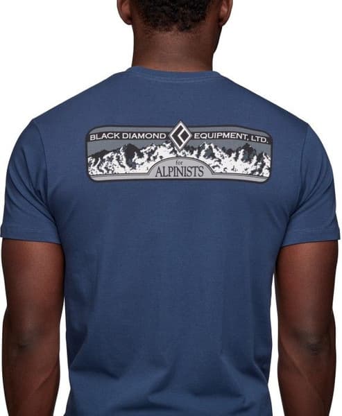 Heritage Equipment SS Tee luomupuuvillainen t-paita, sininen, view: 3