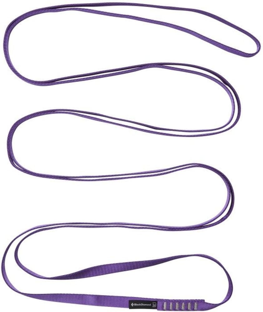 18 mm Nylon Runner 240 cm slingi kiipeilyyn, violetti, view: 0