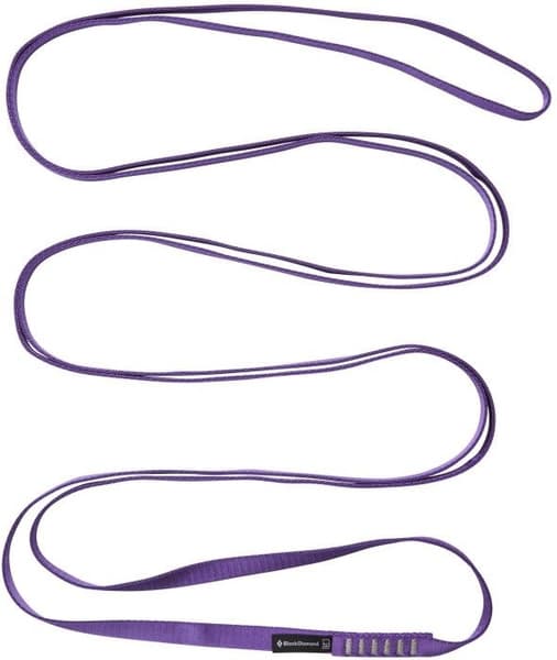 18 mm Nylon Runner 240 cm slingi kiipeilyyn, violetti, view: 0