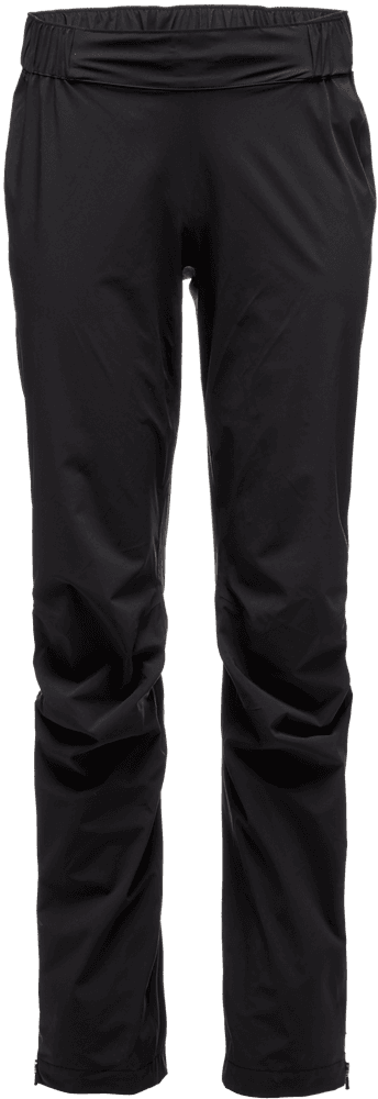 Stormline Stretch Rain Pants naisten kuorihousut, musta, view: 0
