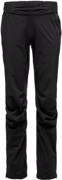 Stormline Stretch Rain Pants naisten kuorihousut, musta, view: 0