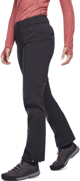 Stormline Stretch Rain Pants naisten kuorihousut, musta, view: 2