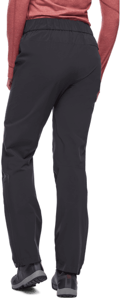 Stormline Stretch Rain Pants naisten kuorihousut, musta, view: 3