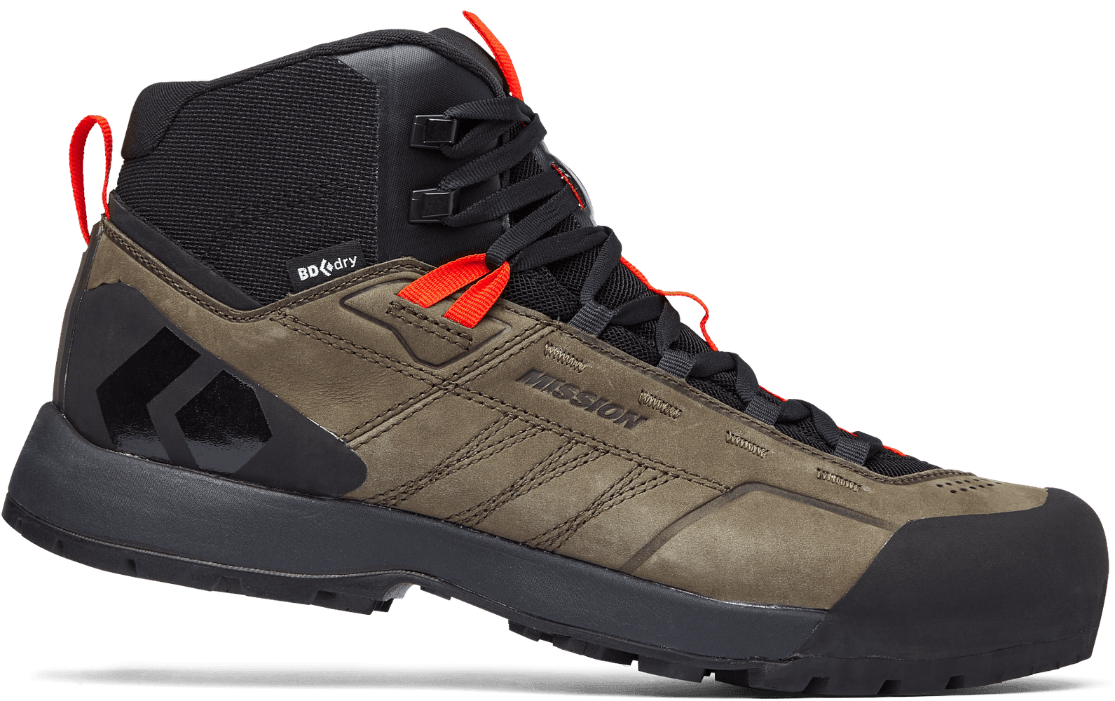 Mission Leather Mid WP Approach Shoes kengät, Walnuts/Octane, view: 1