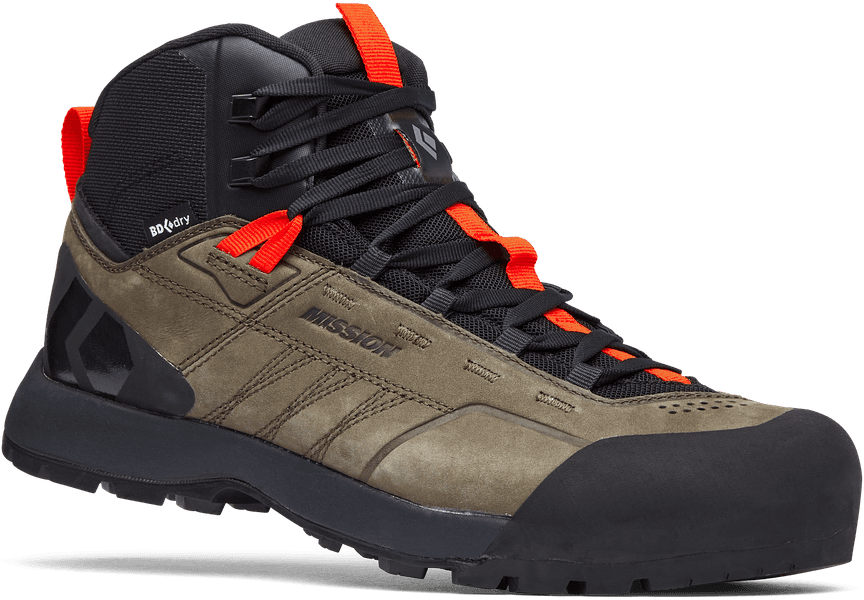 Mission Leather Mid WP Approach Shoes kengät, Walnuts/Octane, view: 0