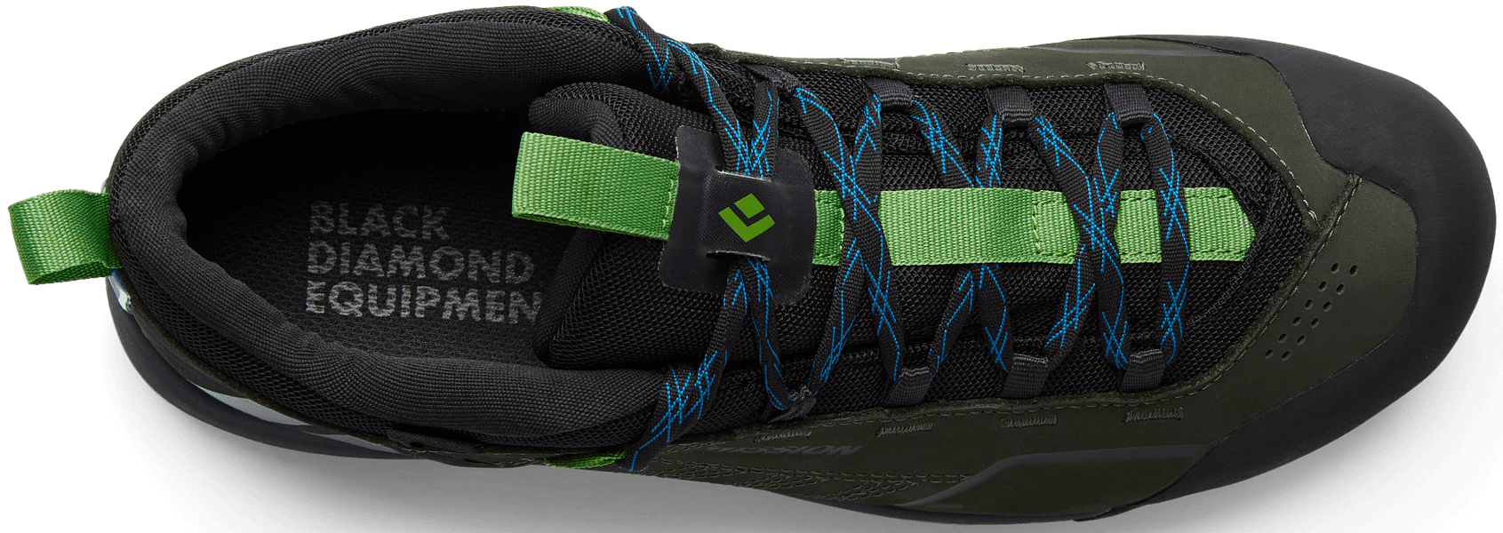 Mission Leather Low WP Approach Shoes kengät, vihreä, view: 2