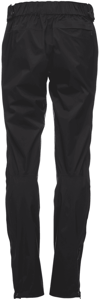 Stormline Stretch Full Zip naisten sadehousut, musta, view: 1