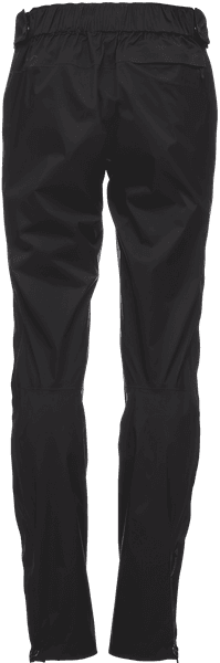 Stormline Stretch Full Zip naisten sadehousut, musta - view: 1