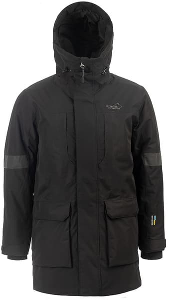 Arrak Parkas vuorattu parkatakki, musta, view: 2