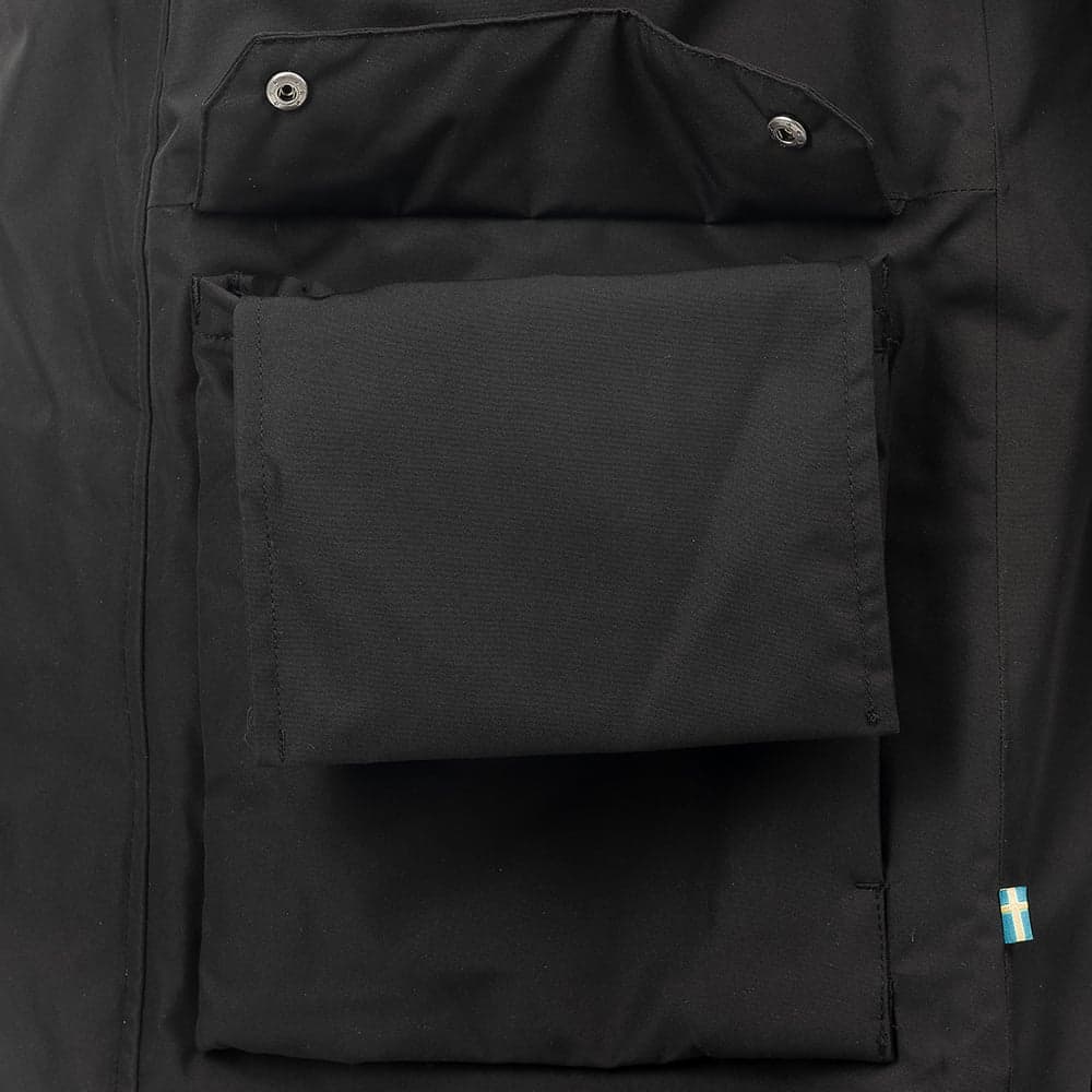 Arrak Parkas vuorattu parkatakki, musta, view: 3