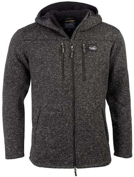 Arrak Pile Hood huppari, Black, view: 0