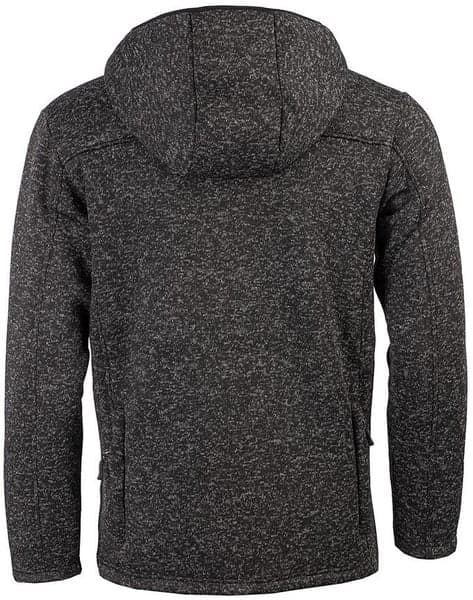 Arrak Pile Hood huppari, Black, view: 2