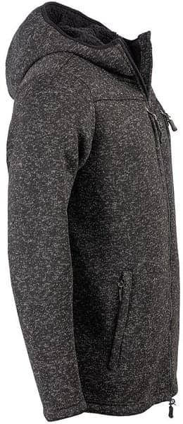 Arrak Pile Hood huppari, Black, view: 1