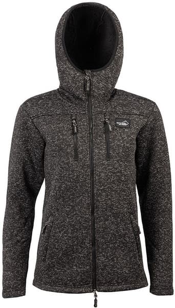 Arrak Pile Hood naisten huppari, Black, view: 3