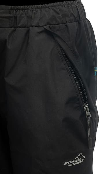 Arrak Rain Pants sadehousut, musta, view: 4