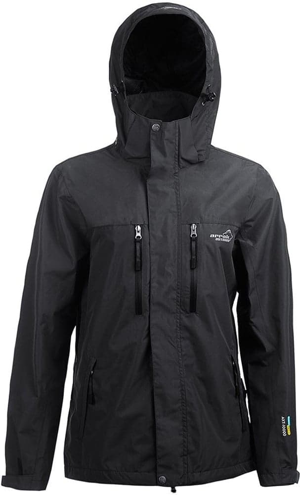 Arrak Rain Jacket sade- ja kuoritakki, musta, view: 1