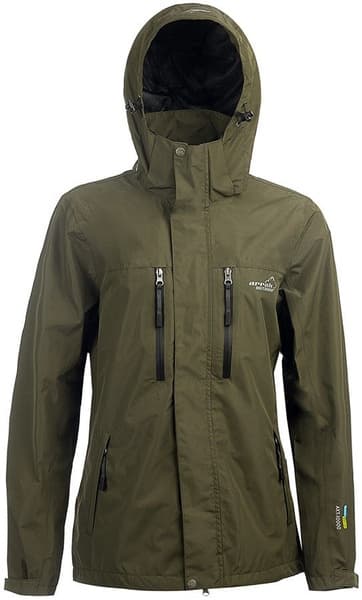 Arrak Rain Jacket naisten sade- ja kuoritakki, oliivi, view: 1