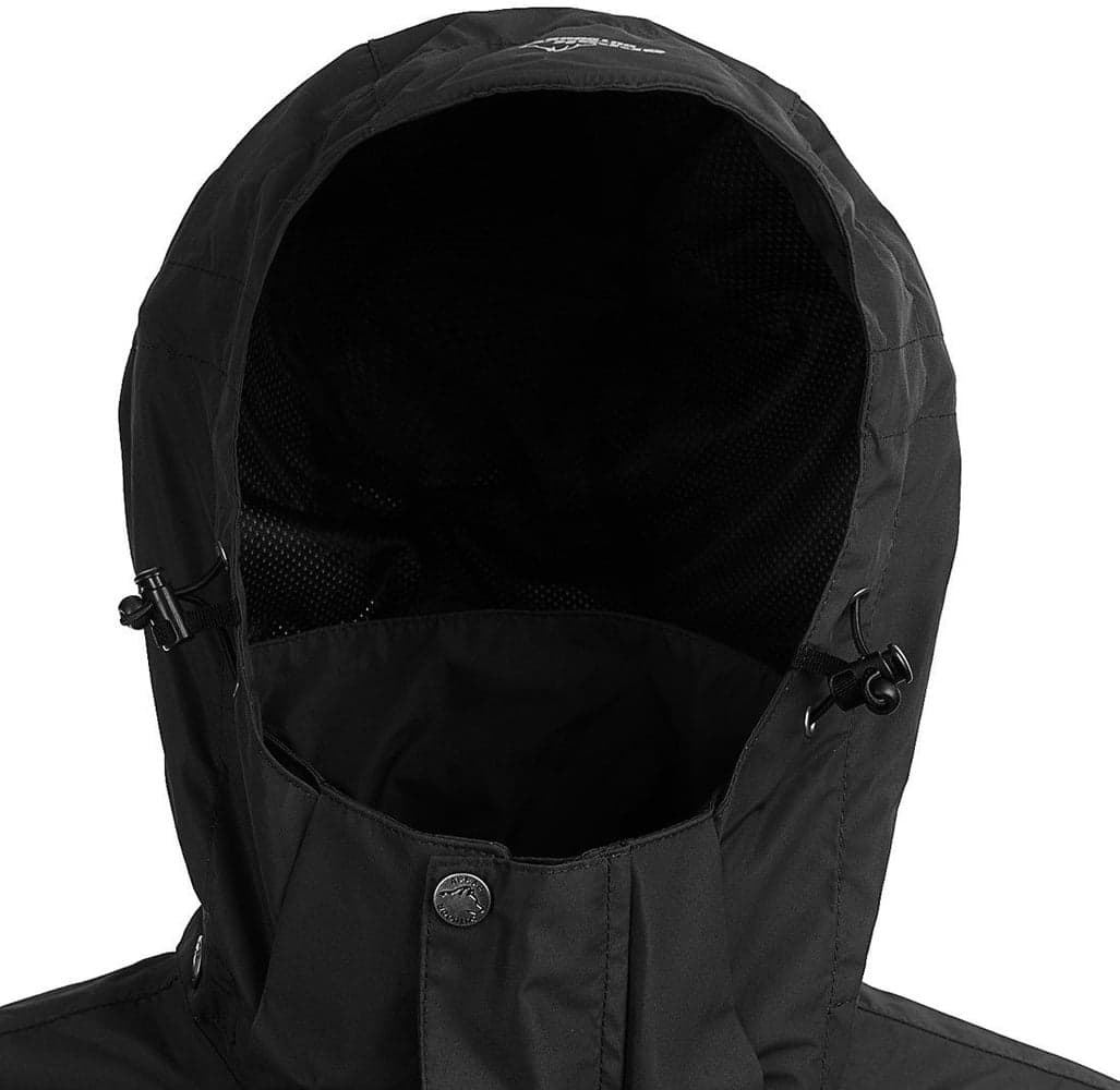 Arrak Rain Jacket naisten sade- ja kuoritakki, musta, view: 2