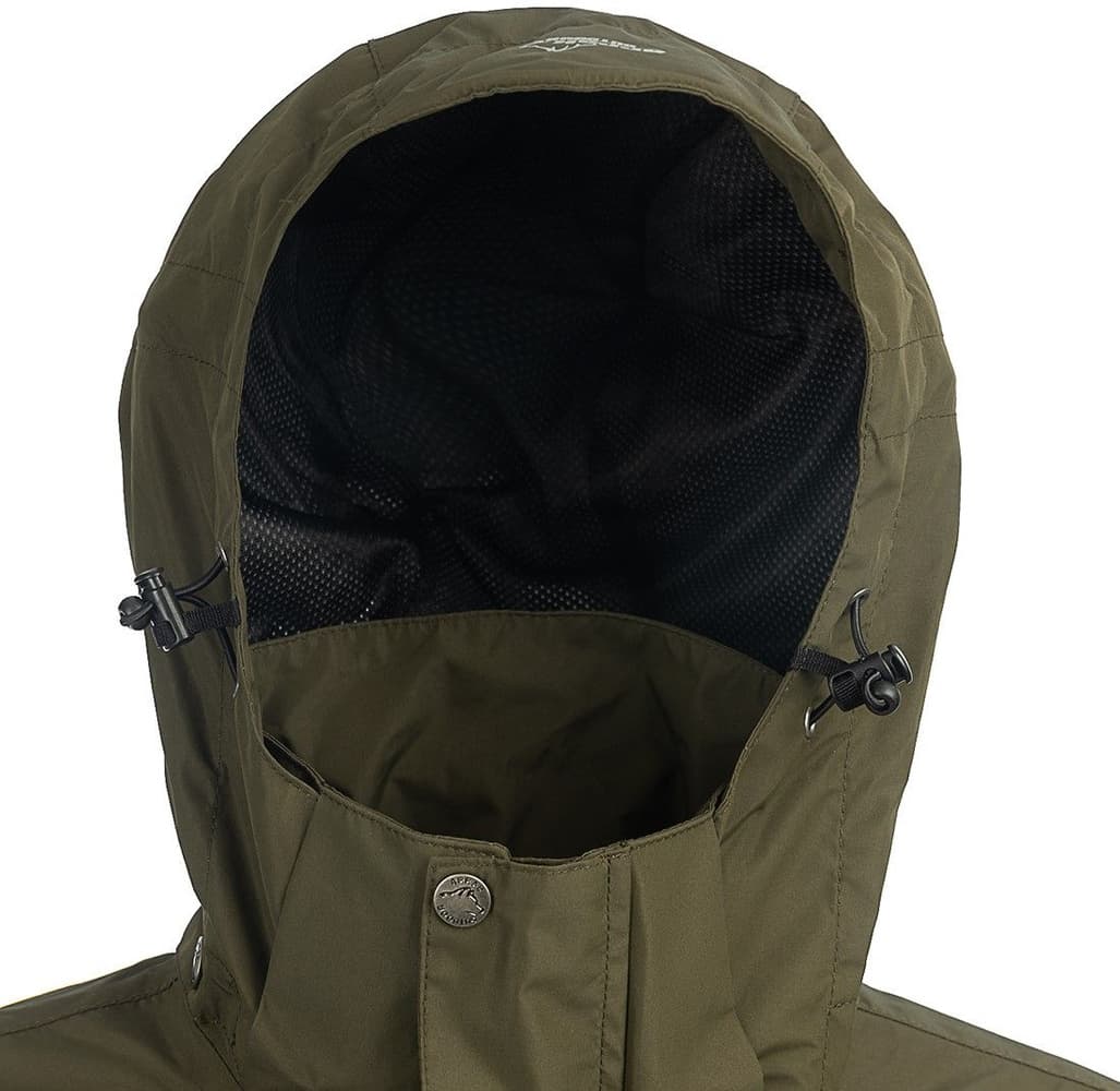 Arrak Rain Jacket naisten sade- ja kuoritakki, oliivi, view: 2