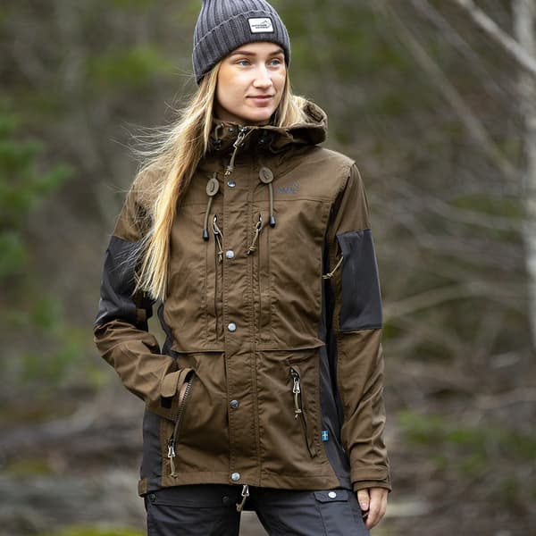 Arrak Trek Jacket naisten kuoritakki, ruskea, view: 10