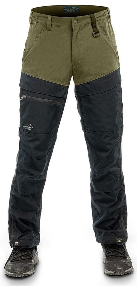 Arrak Hybrid Pant hybridihousut, oliivinvihreä, view: 0