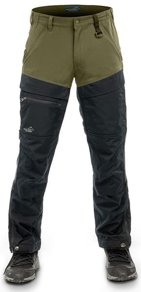 Arrak Hybrid Pant hybridihousut, oliivinvihreä, view: 0