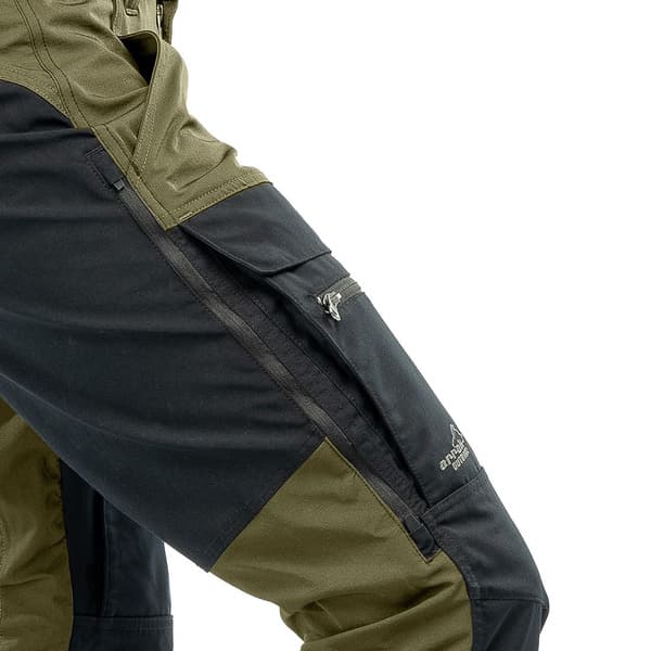 Arrak Hybrid Pant hybridihousut, oliivinvihreä, view: 4