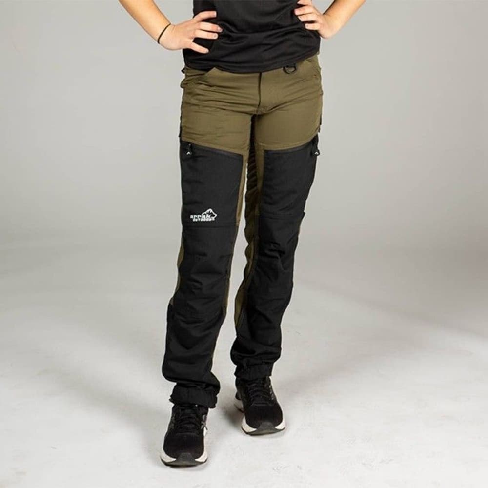 Arrak Rough Pant Miesten Olive, view: 1