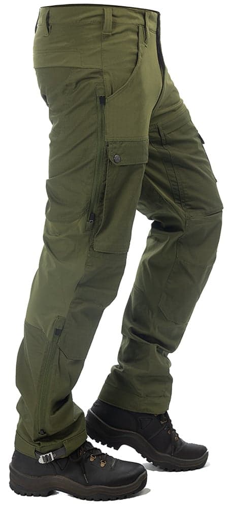 Arrak Outback Pant ulkoiluhousut, vihreä, view: 2